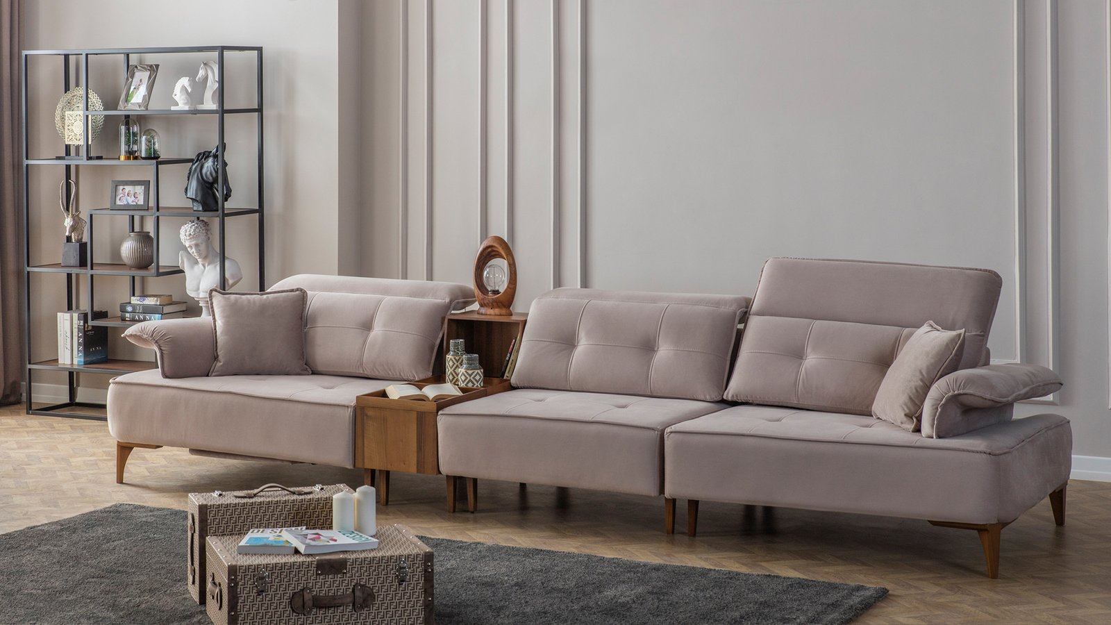 Milano – модулен ъглов диван с релакс функция и луксозна тапицерия - Image 6