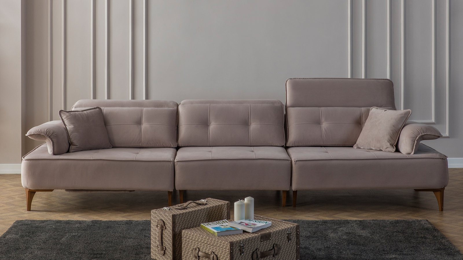 Milano – модулен ъглов диван с релакс функция и луксозна тапицерия - Image 7