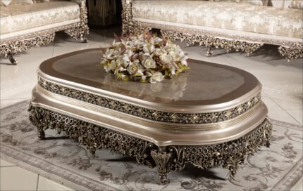 Луксозна холна маса в бароков стил – Ръчно декорирана и изискана