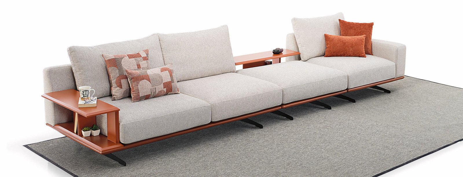 GIZA модулен диван – съвременен комфорт с текстурни акценти - Image 2